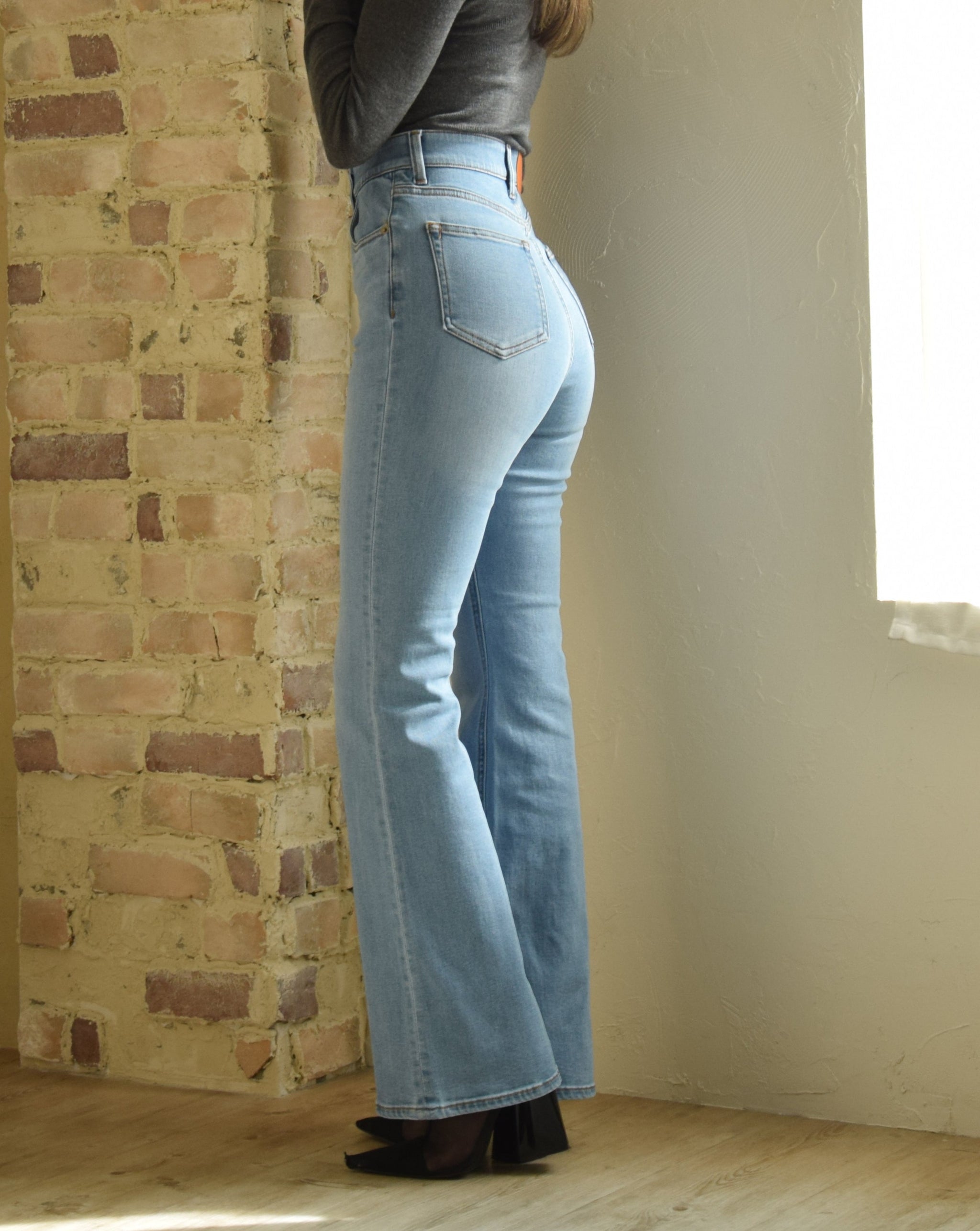Renewal】ela. boots cut denim